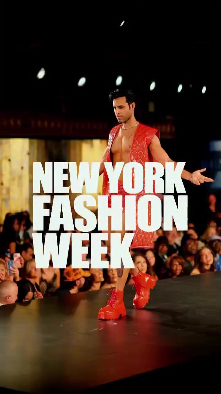 When the outfit speaks before you do. ❤️‍🔥 TUTEL Couture × New York Fashion…