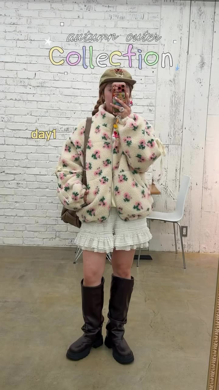 𝑶𝒖𝒕𝒆𝒓 𝑪𝒐𝒍𝒍𝒆𝒄𝒕𝒊𝒐𝒏☘️✩.*˚ ⁡ wclosetの新作アウター達が可愛すぎる（ ᴗ ̫ ᴗ ）♩…