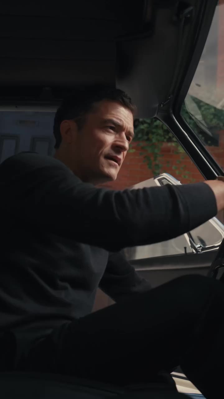 The open road, Orlando Bloom, and our sunglasses with VISION DRIVE ® lens…