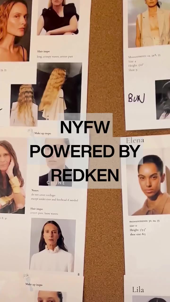 NYFW powered by Redken @ajhhair ✨