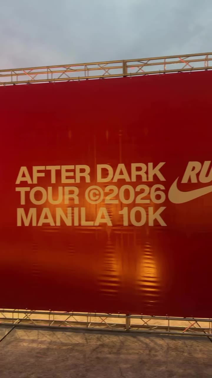 Nike After Dark Tour is in MNL!!! So excited for this race. 🥹 @parkaccess_ph…
