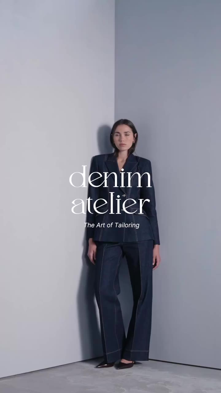 DENIM ATELIER - The Art of Tailoring | A collection that combines the…