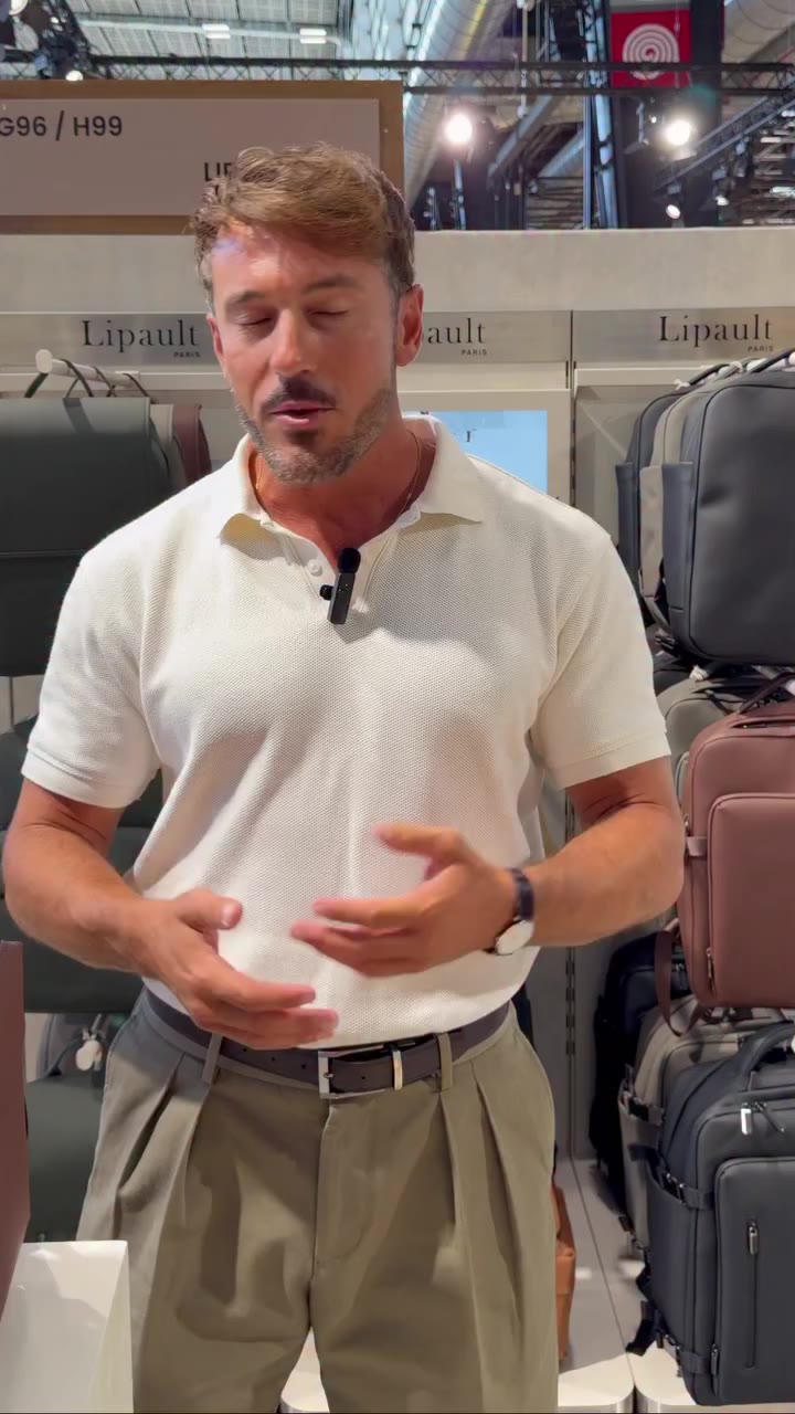 🎒 LIPAULT PACKED FOR DINNER. Travelling light without leaving style behind?…