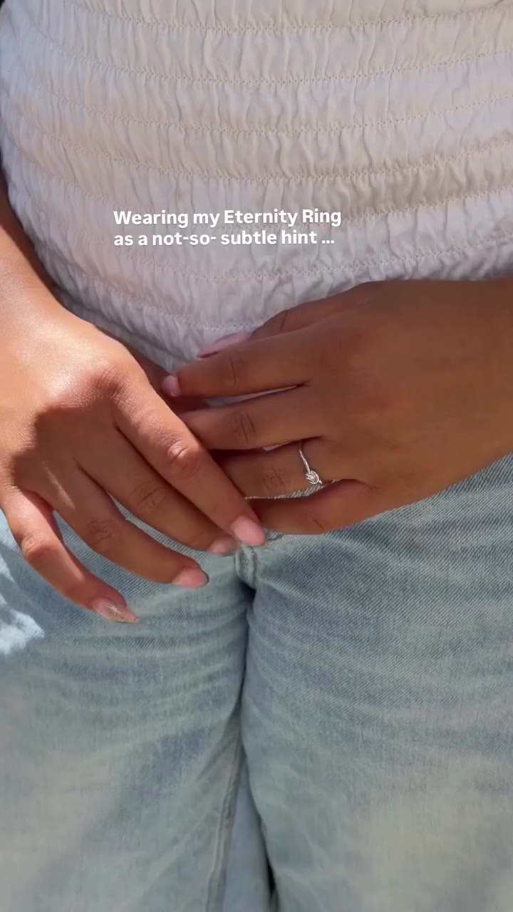Just putting it out there 💍 #eternityring #meaningfuljewellery…