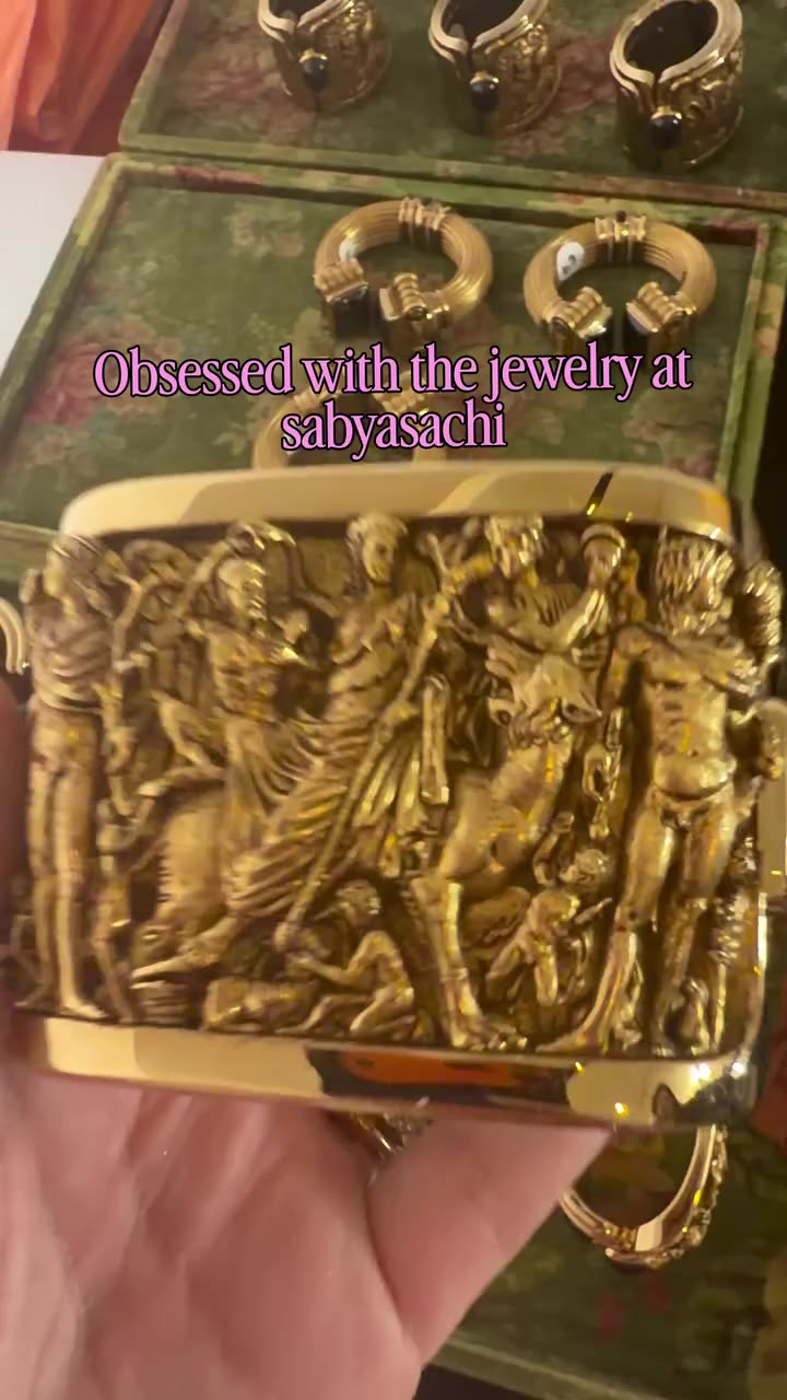 @sabyasachiofficial x @metmuseum jewelry collab which is all solid high karat…