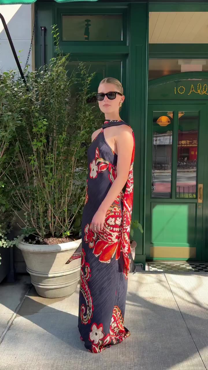 A dress made to move with you, and you’ll never want to take it off…