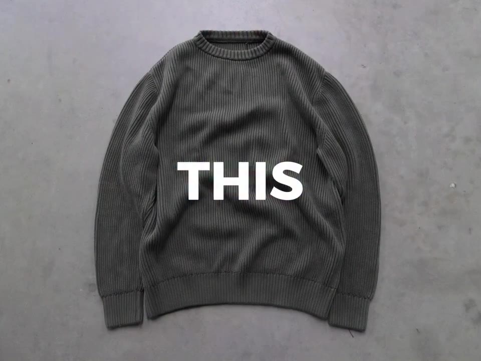 TEJO RELAXED KNIT SWEATER FOUR MONTHS IN THE MAKING Long-Staple Cotton | 8…
