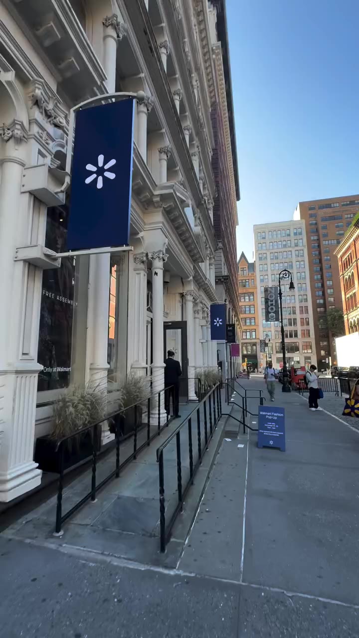 The @walmart @walmartstyle Pop Up for NYFW was the perfect place to score bite…