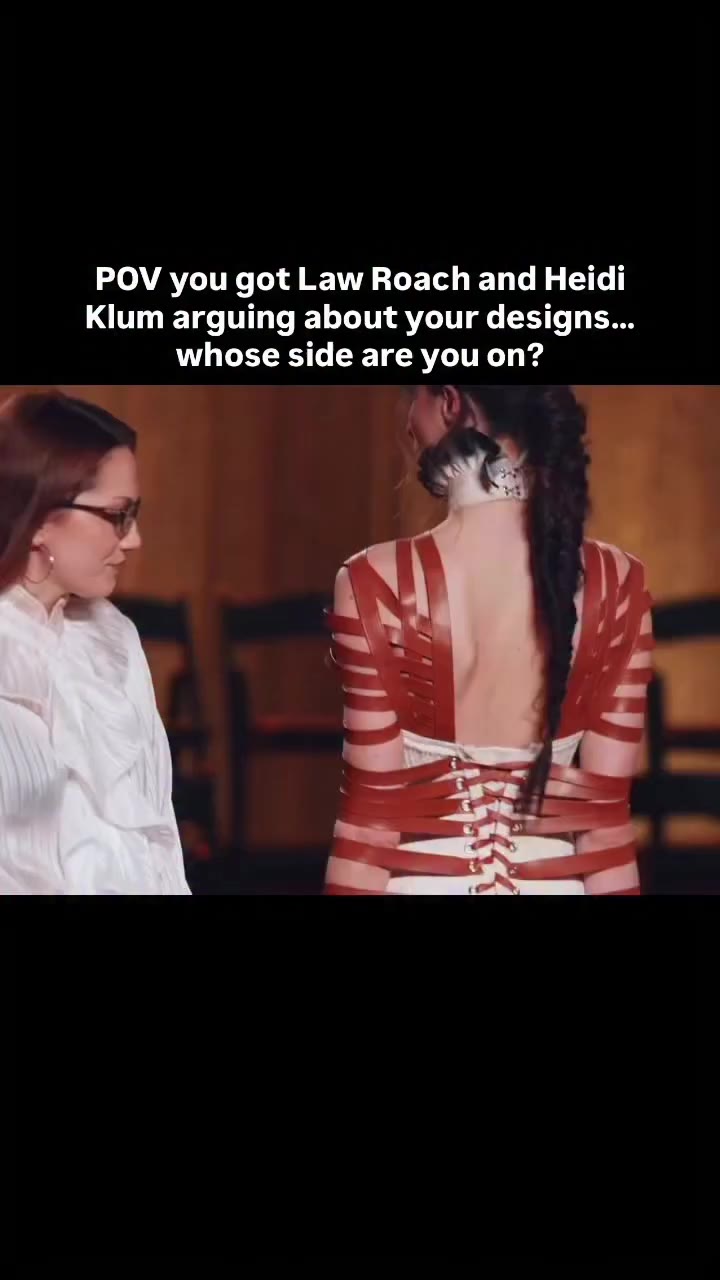 What do you think? #projectrunway #fashiondesigner #trashion