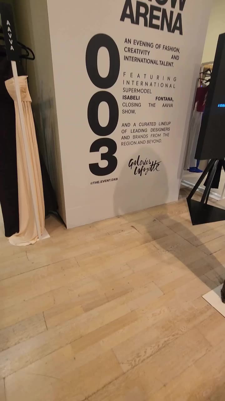 Rosacanina in @galerieslafayettedubai