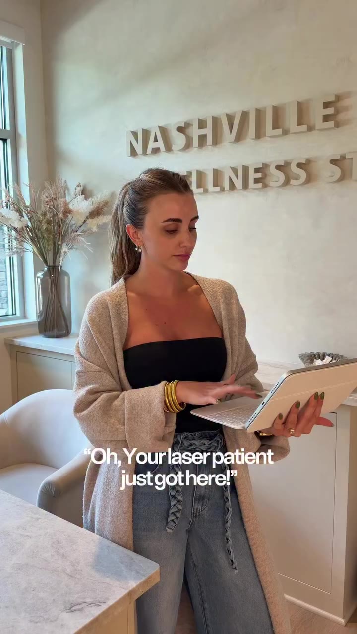 just your favorite laser patient 😜 #medspalife #medspahumor #moxi #nashvilletn