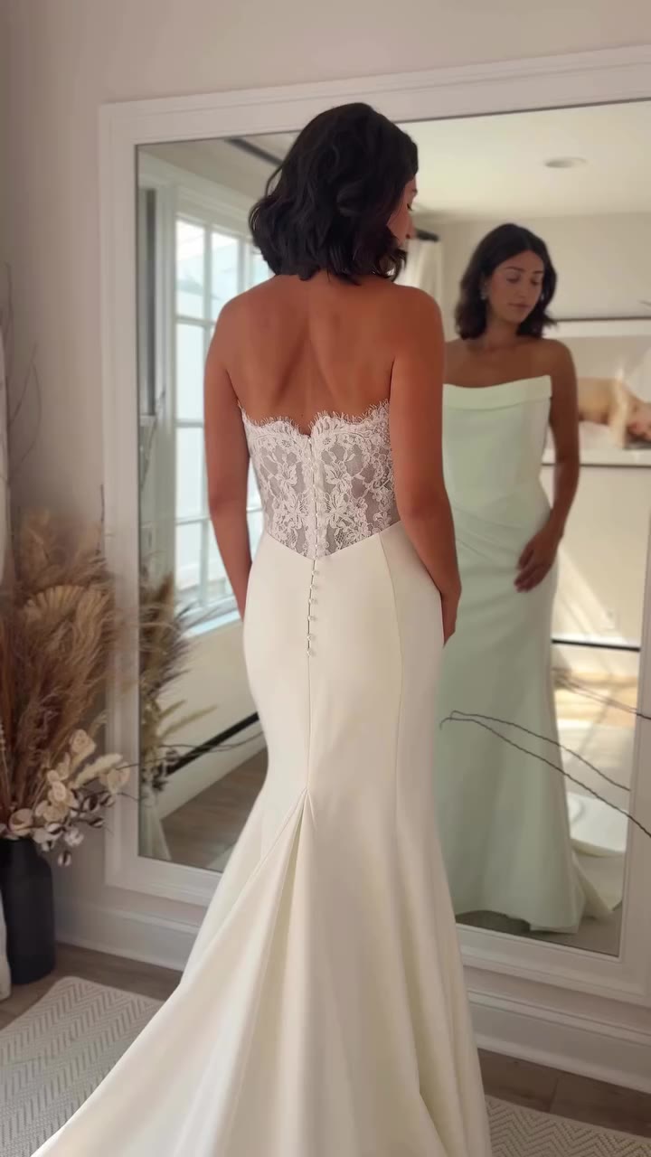 Quietly luxurious // say yes to LAINE by @janehillbridal . . . . #weddingdress…