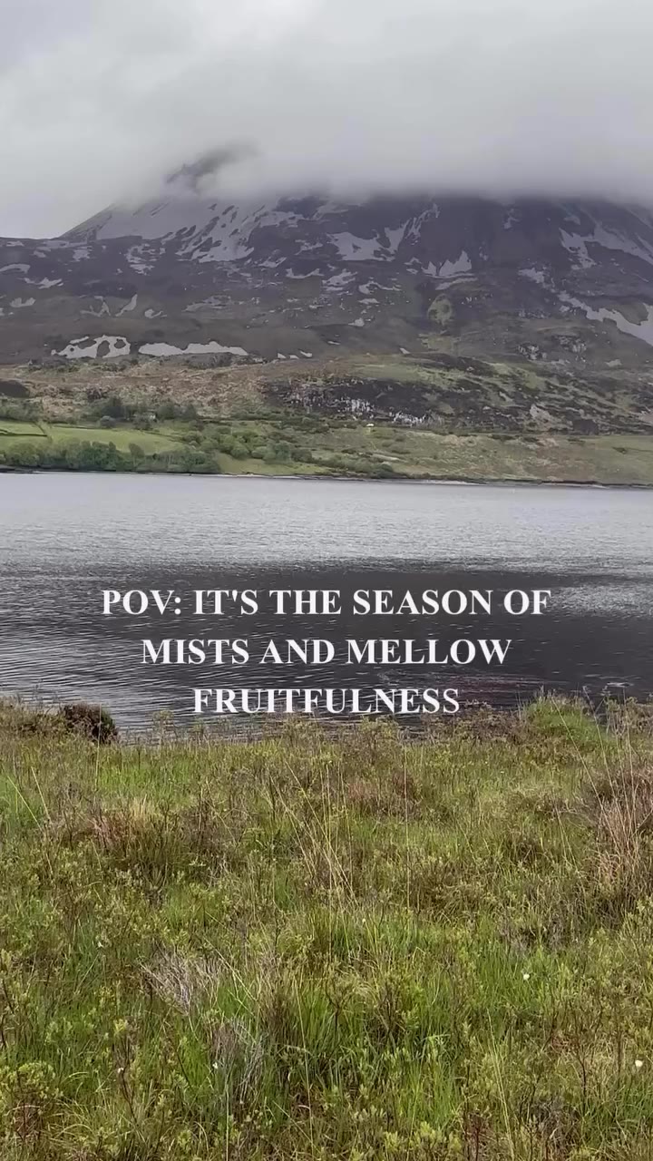 AUTUMN INCOMING | The mist is rolling off Errigal, the leaves are beginning to…