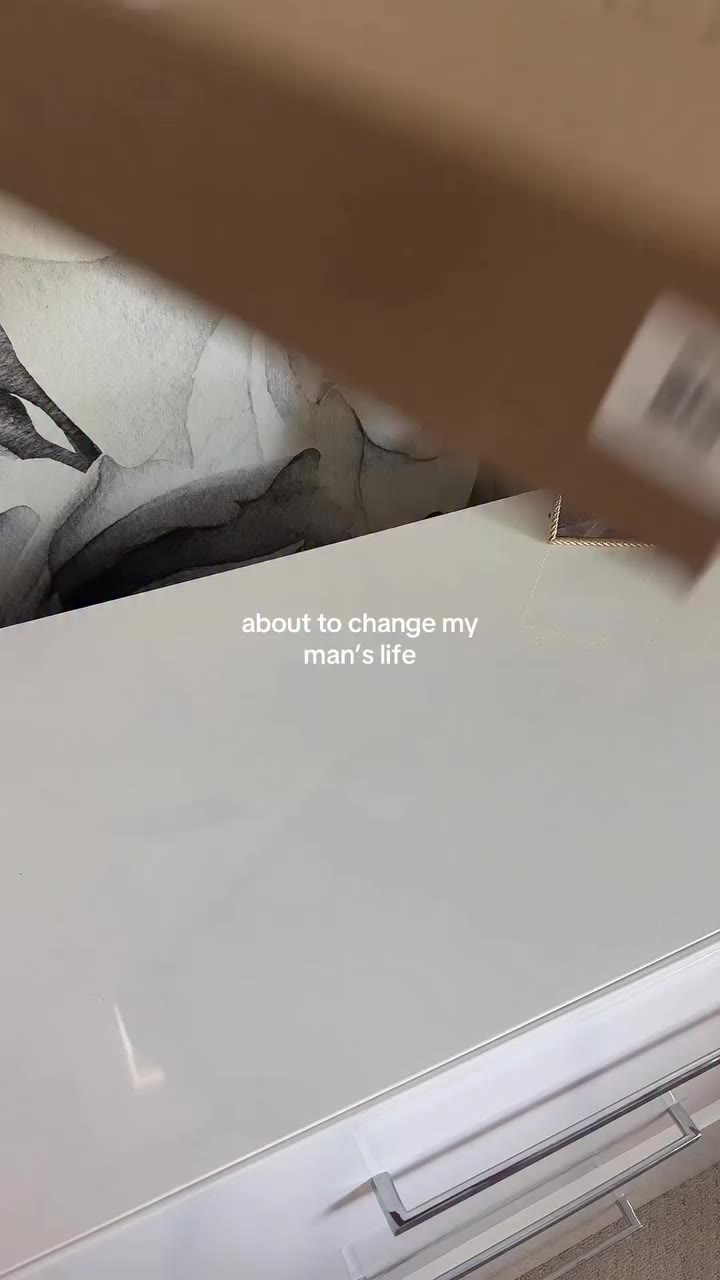 Aritzia Men’s sweatfleece unboxing ✨ I guess he’s one of us now 🤭 #aritzia…