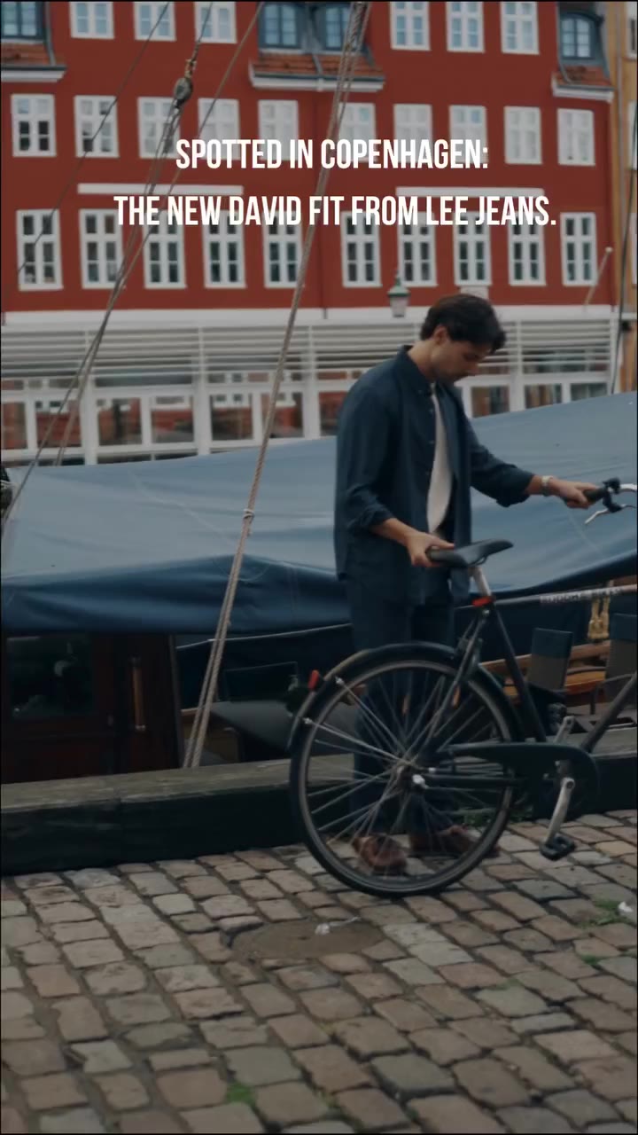 Spotted in Copenhagen: Our new regular tapered jean. Keep an eye out. You’ll…