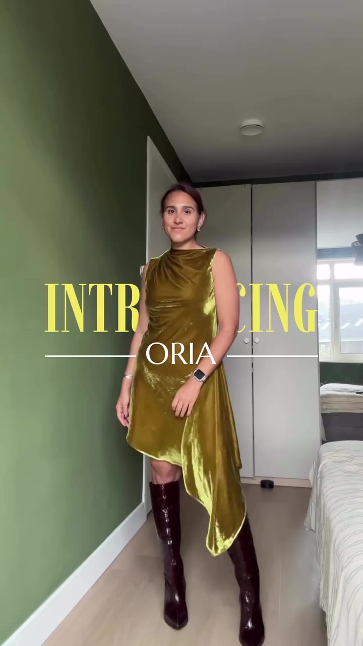 A NEW PATTERN IN THE MAKING Introducing ORIA Top & Dress. 🤎 This is a design…