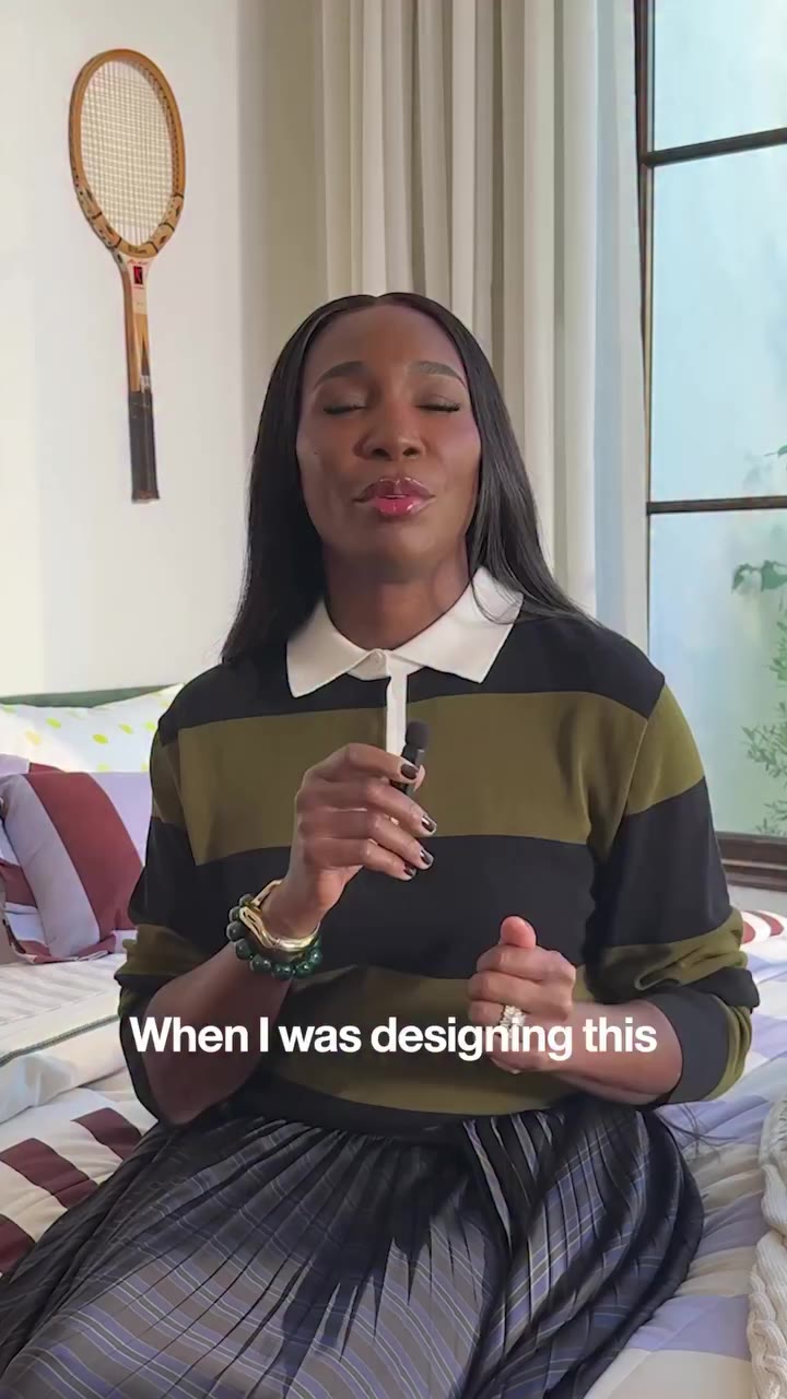 Venus tells all: The tennis champion shares who inspired her designs for the…