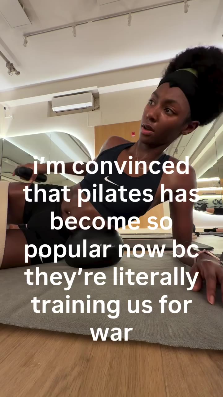 with my pilates strength i will fight off the recruiters 🙂‍↕️ thoughts on my…