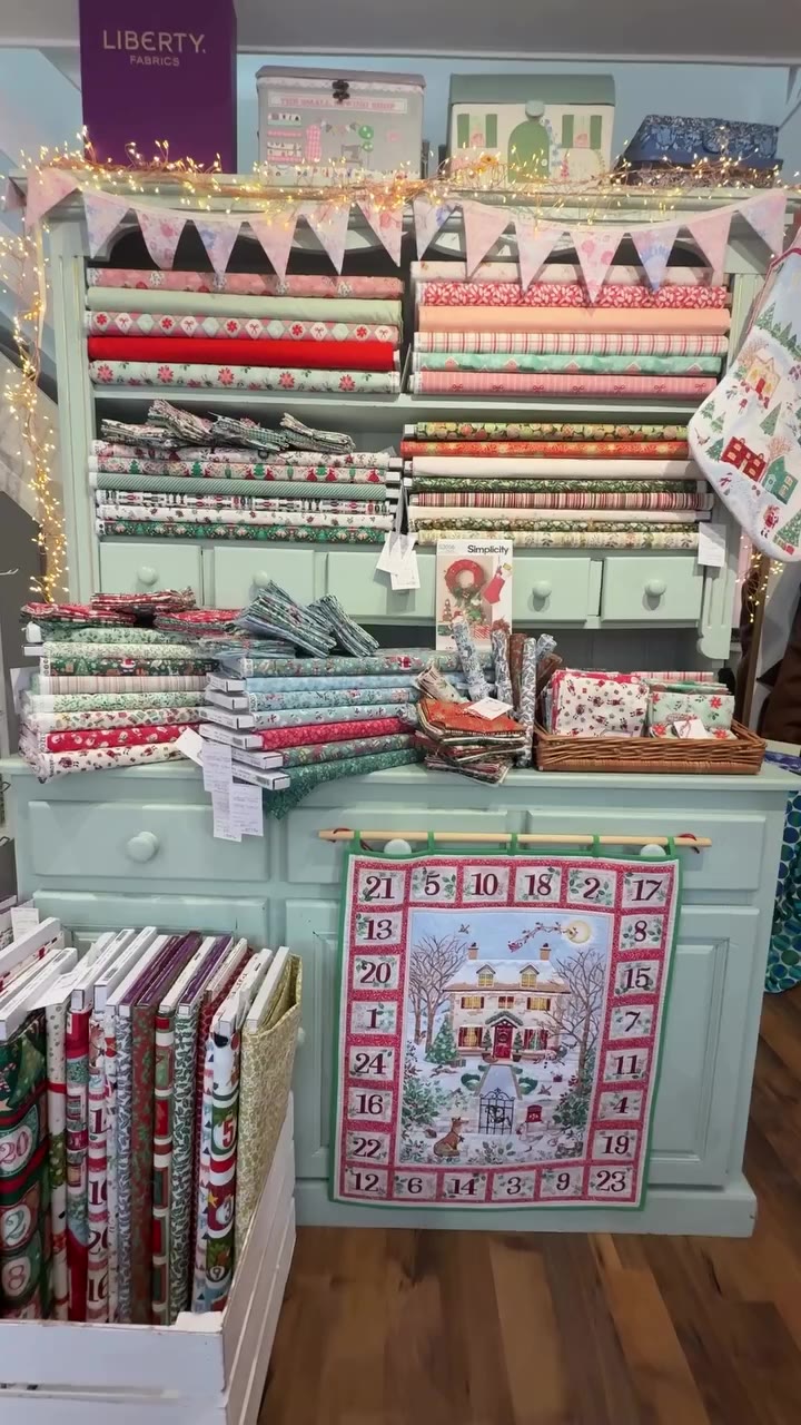 🎄CHRISTMAS AT THE FABRIC BOUTIQUE🎄 I know, I know…it’s only September! But…