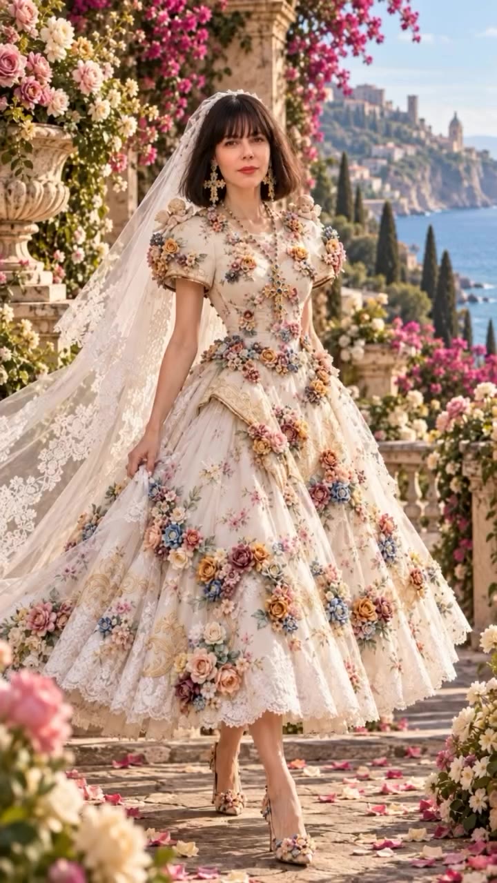 dolce vita in bloom 🌸 Sicilian garden Alta Moda — Dolce & Gabbana inspired…