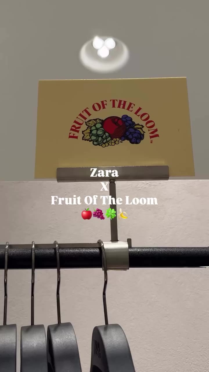 Zara x fruit of the loom