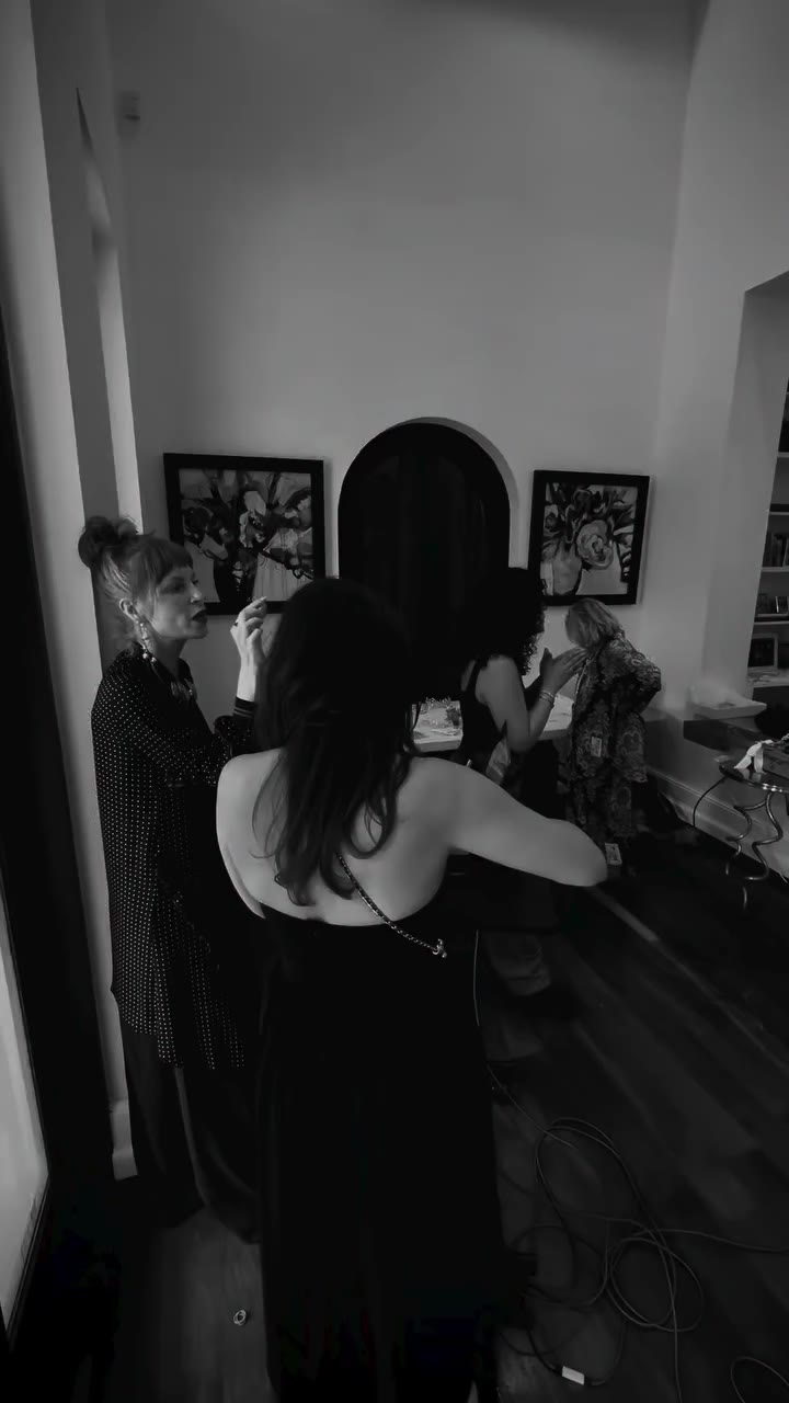 A glimpse behind the shadows… 🖤 Behind the scenes of our upcoming Fall/Winter…