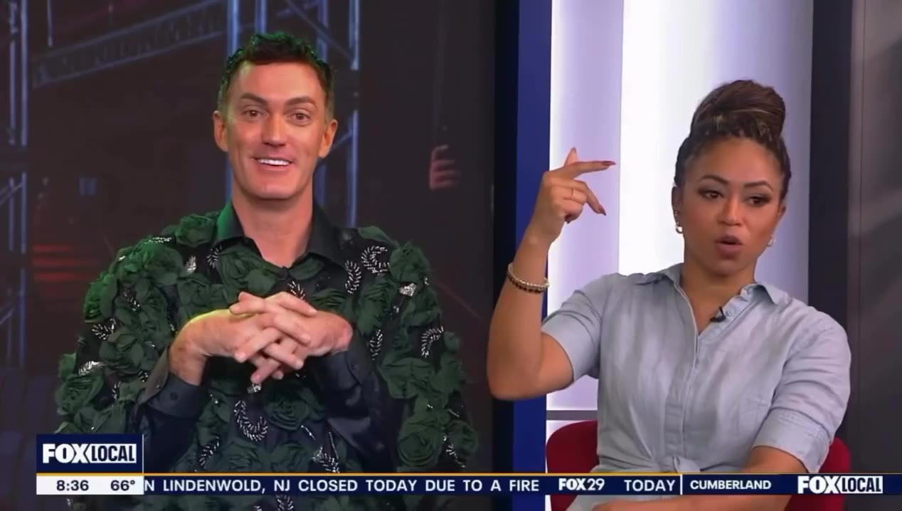 From the NYFW runway to walking LIVE on FOX 29 this morning… what a way to…