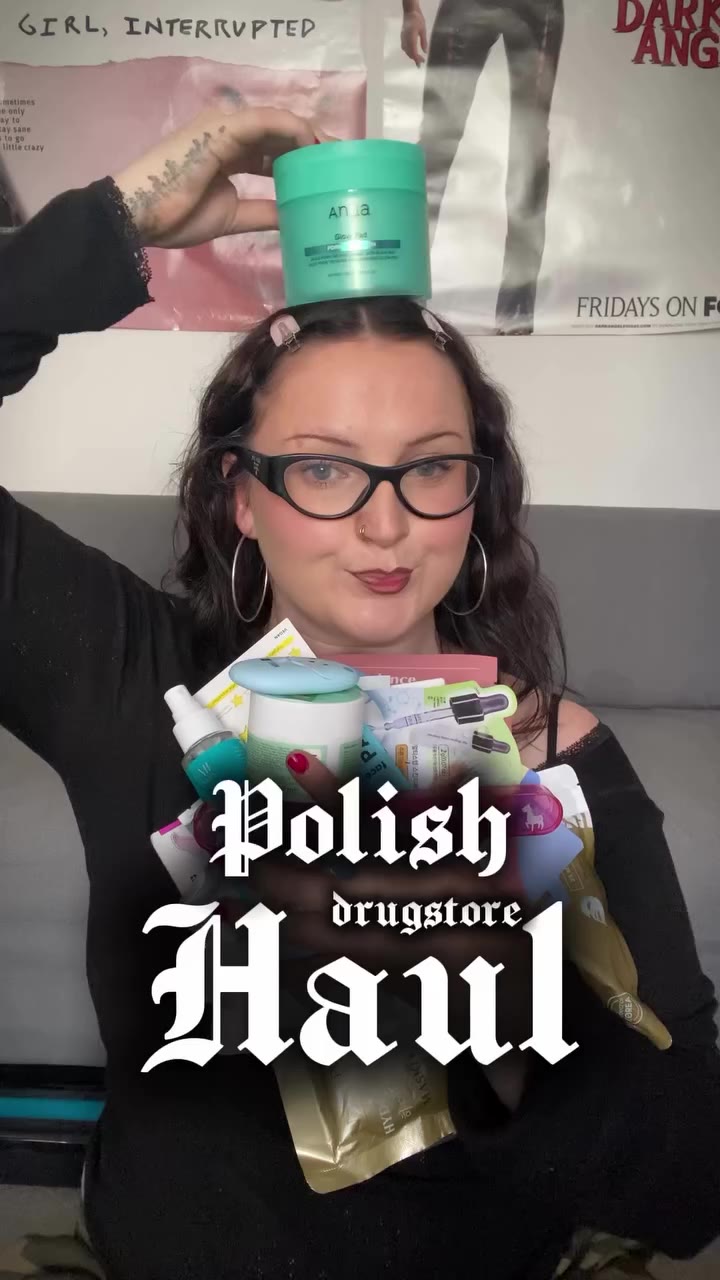 I blacked out in the polish drugstore and here’s what I got 😃 #skincarehaul…