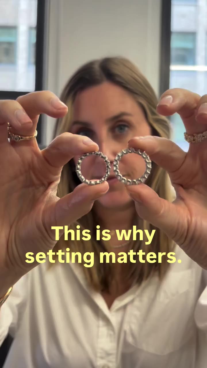 The right setting changes everything. Our client’s eternity band had begun to…