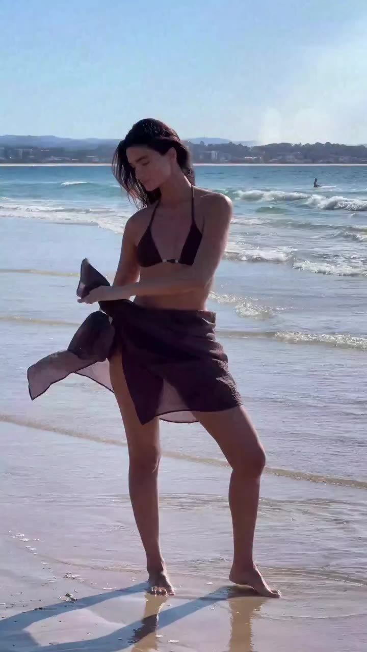 The Penelope Sarong ~ A timeless addition to your swim wardrobe.