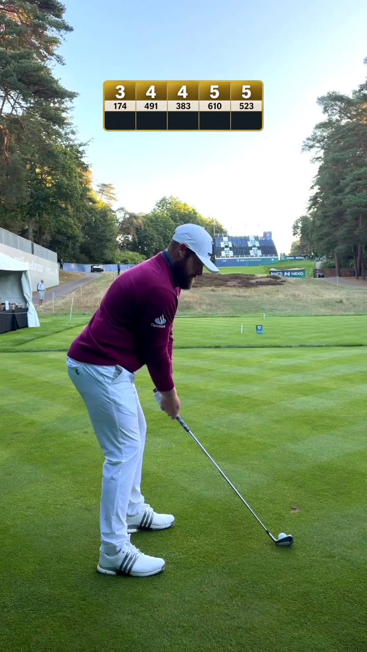 The closing stretch at Wentworth in 90 seconds. #PlayYourBest