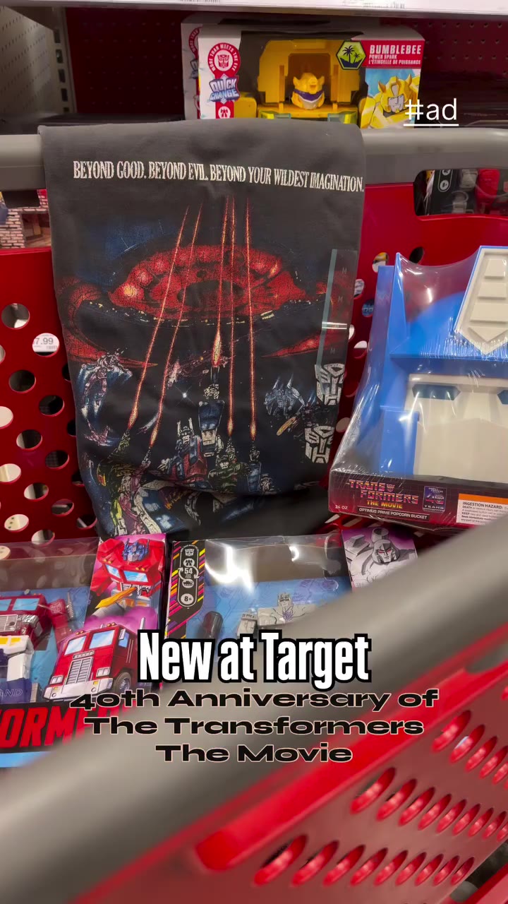 #Ad Celebrate the 40th Anniversary of The Transformers: the Movie @Target!!…