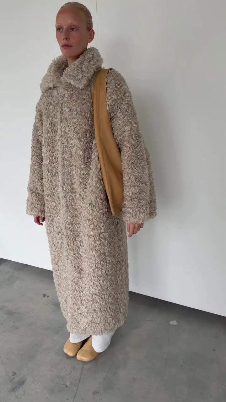 The Leather Bag & Faux Fur Duster