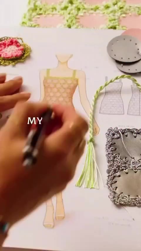 Luxury takes time… Hand-Crocheted, one at a time.. 100 hours on a single top 6…