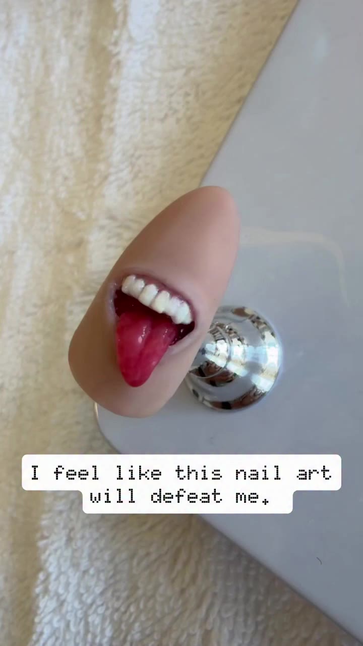 The teeth are making me want to pull my hair out. I am going to keep going and…
