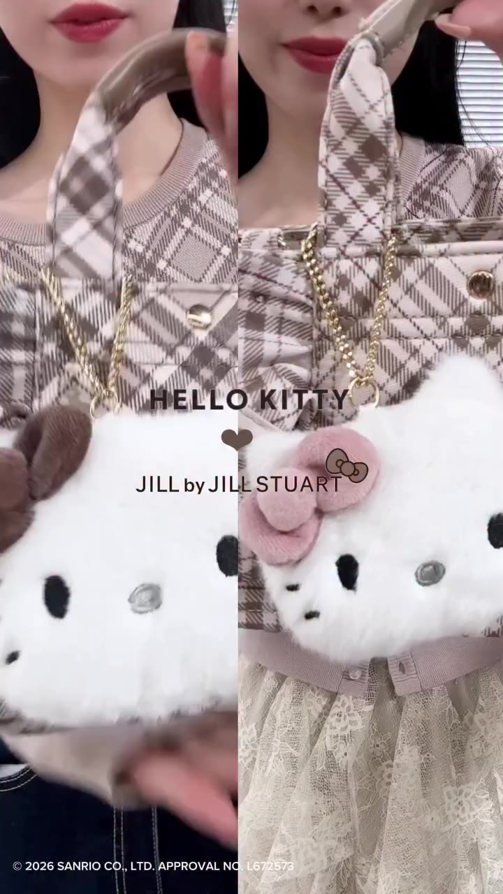 JILL by JILL STUART ♡ HELLO KITTY 🎀🤎 限定アイテムが登場しました♡ 秋らしいピンク×ブラウンに…