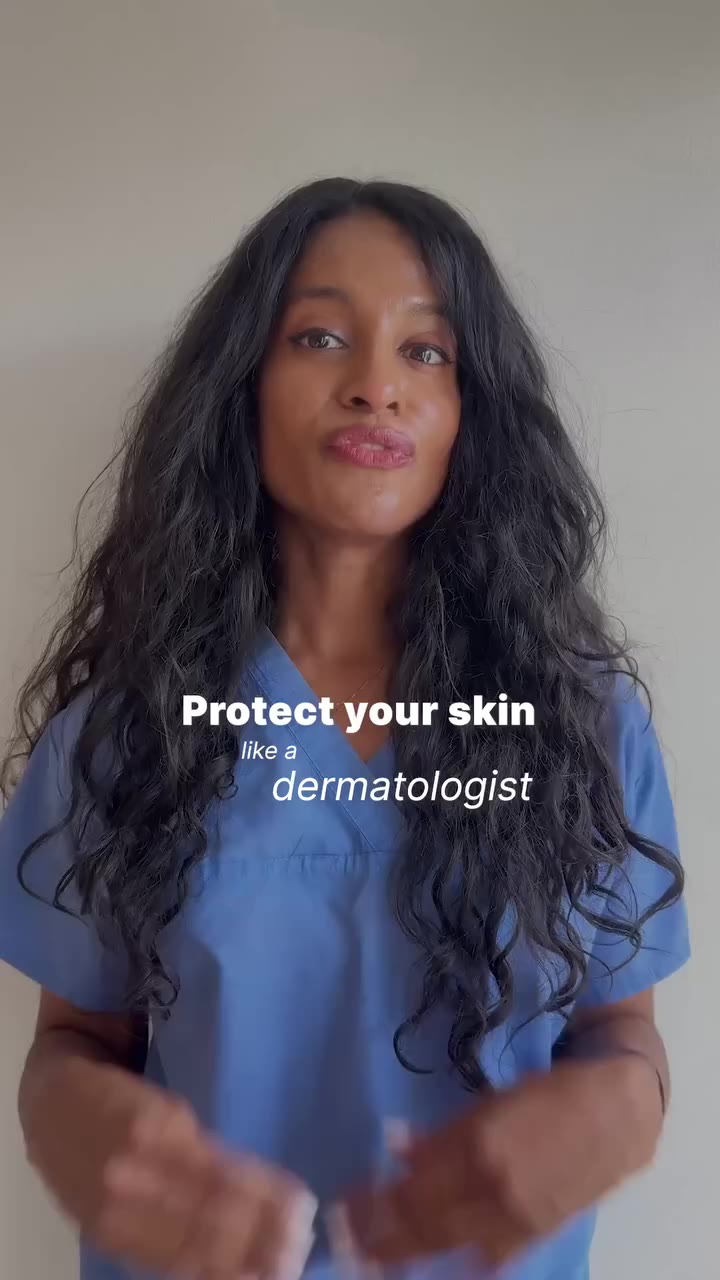 @derm_dr_abi’s approved sun protection routine ✔️ 👕 UPF 50+ clothing for…