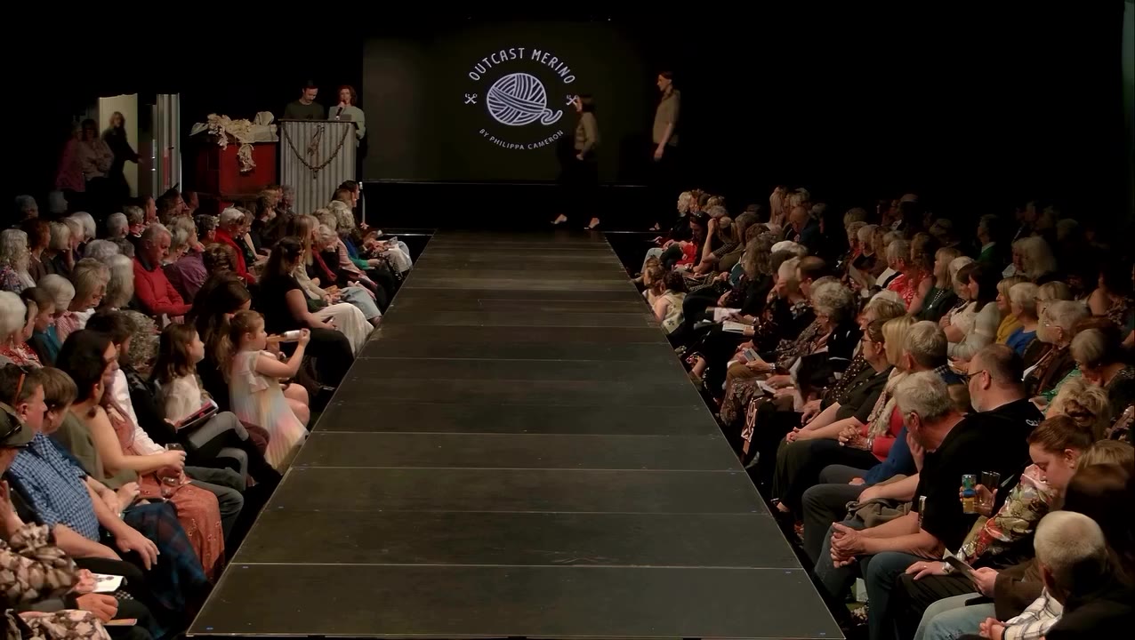 The WoolOn 2026 catwalk featured beautifully soft naturally toned merino…