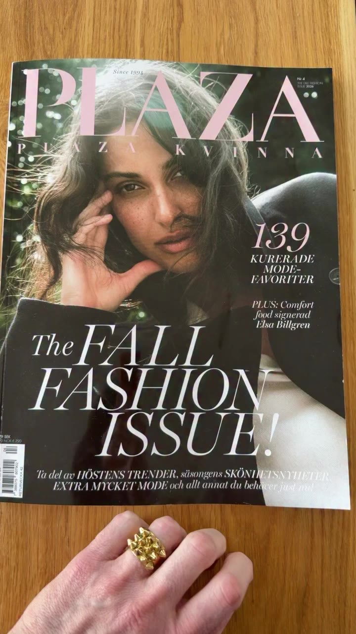 The new @plazakvinna is out now! It’s just another feeling seeing your images…