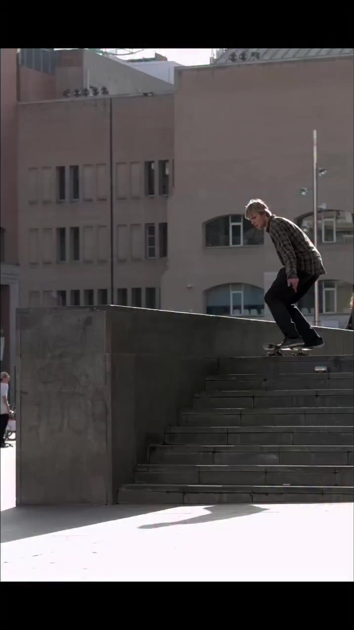 Nose grind flip at MACBA! Love that place. @gastonfrancisco photos!