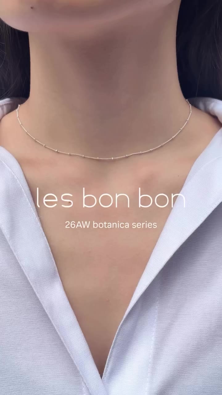 26AW new botanica collection 植物が持つ生命力とみずみずしい美しさをジュエリーに昇華した、ボタニカシリーズ。…