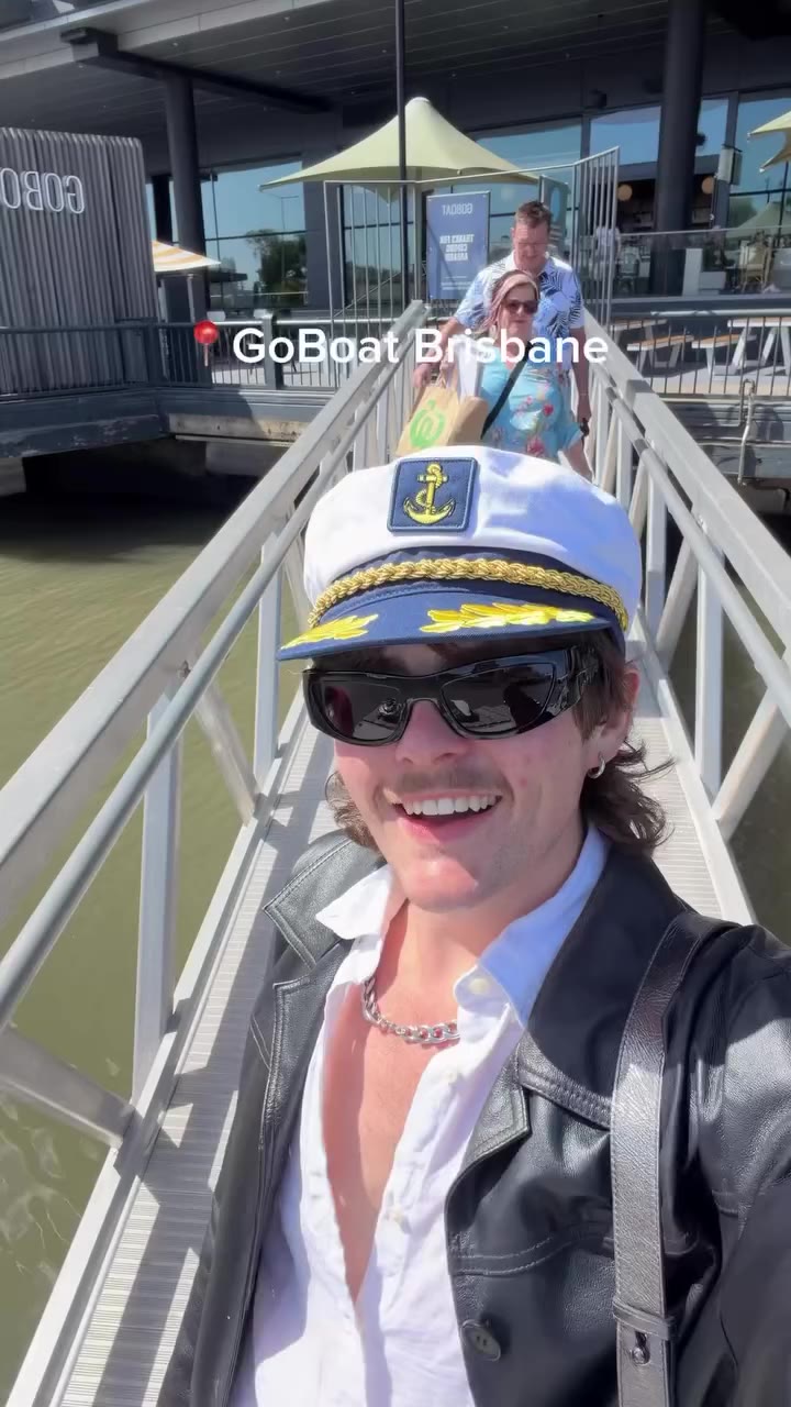 Cruising through Brisbane on our own electric picnic boat? Yes please!…
