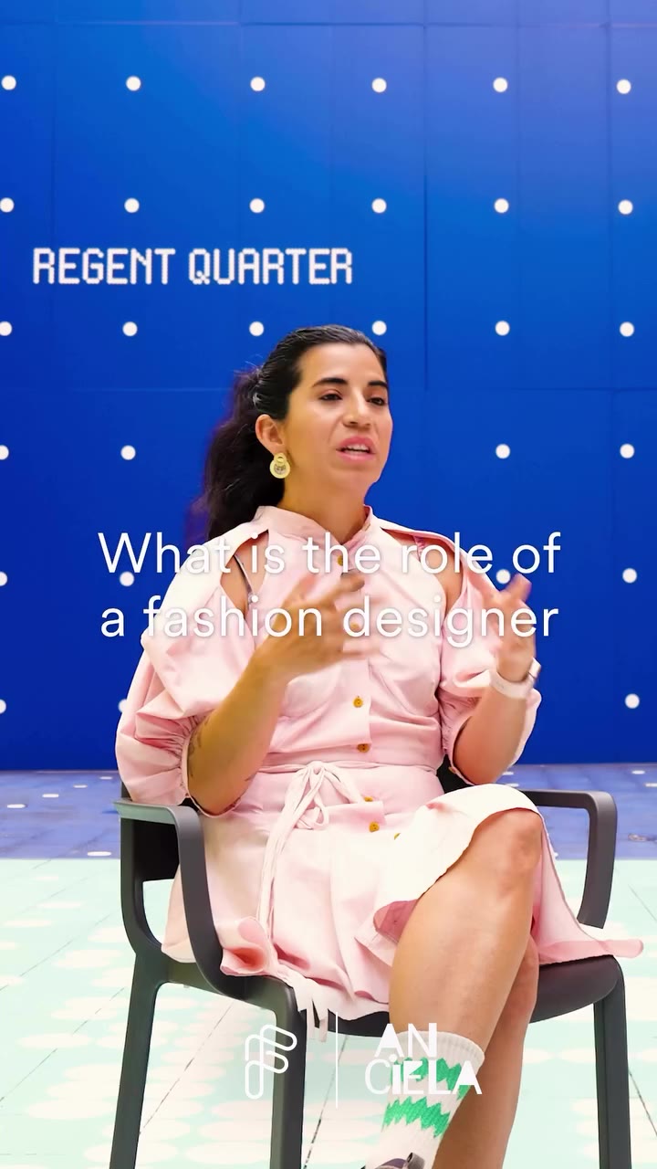 What role does a fashion designer have in a climate emergency? Ahead of her…
