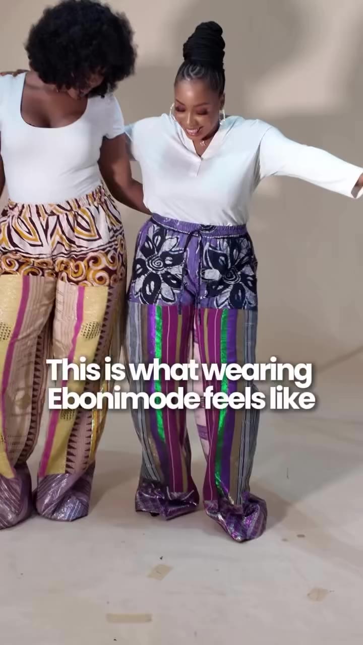This is what wearing Ebonimode feels like- easy, colourful, and very much you…