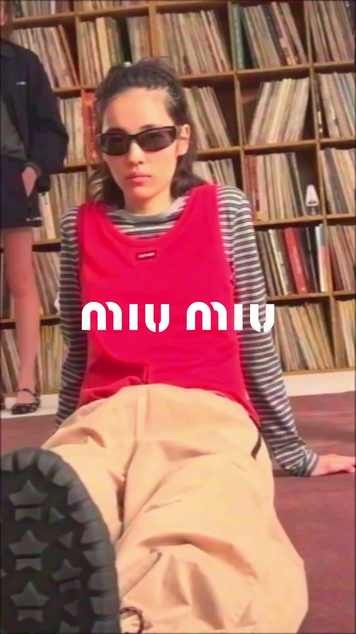 Miu Miu introduces “Vinyl Club”, a series of pop-up spaces centered around and…