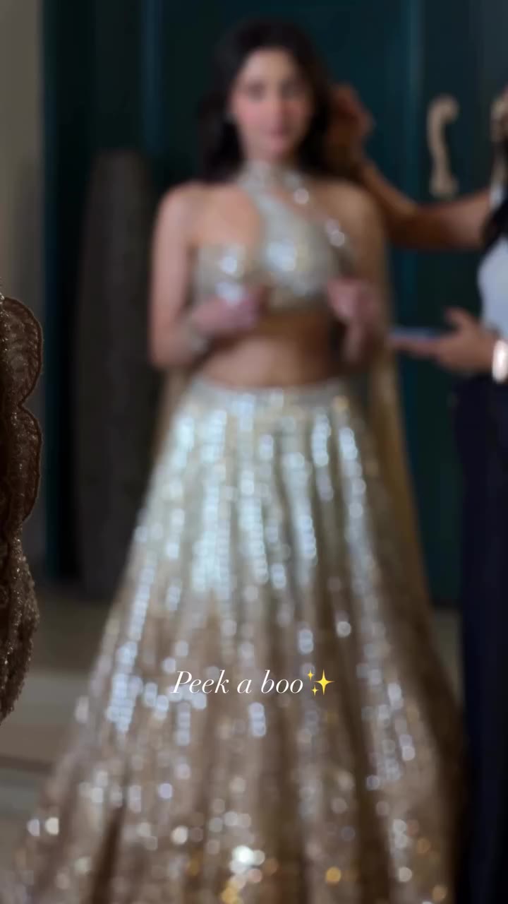 The dreamiest lehenga🦢🪷💫