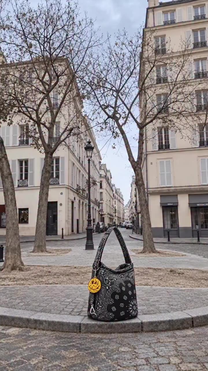 🐛READY FOR METAMORPHOSIS🐛 Our iconic bucket bag just grew up. Same bandana…