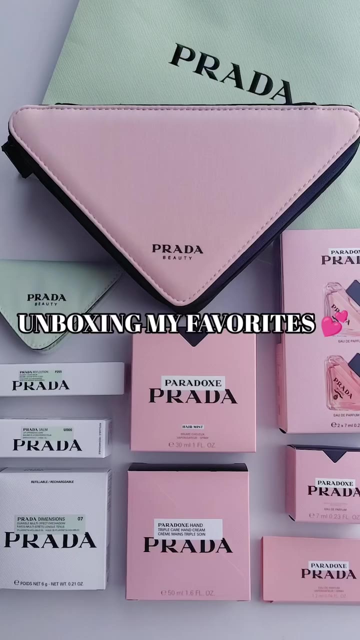 Unboxing my Prada Beauty haul from the Omotesando flagship store! ✨ Part 1…