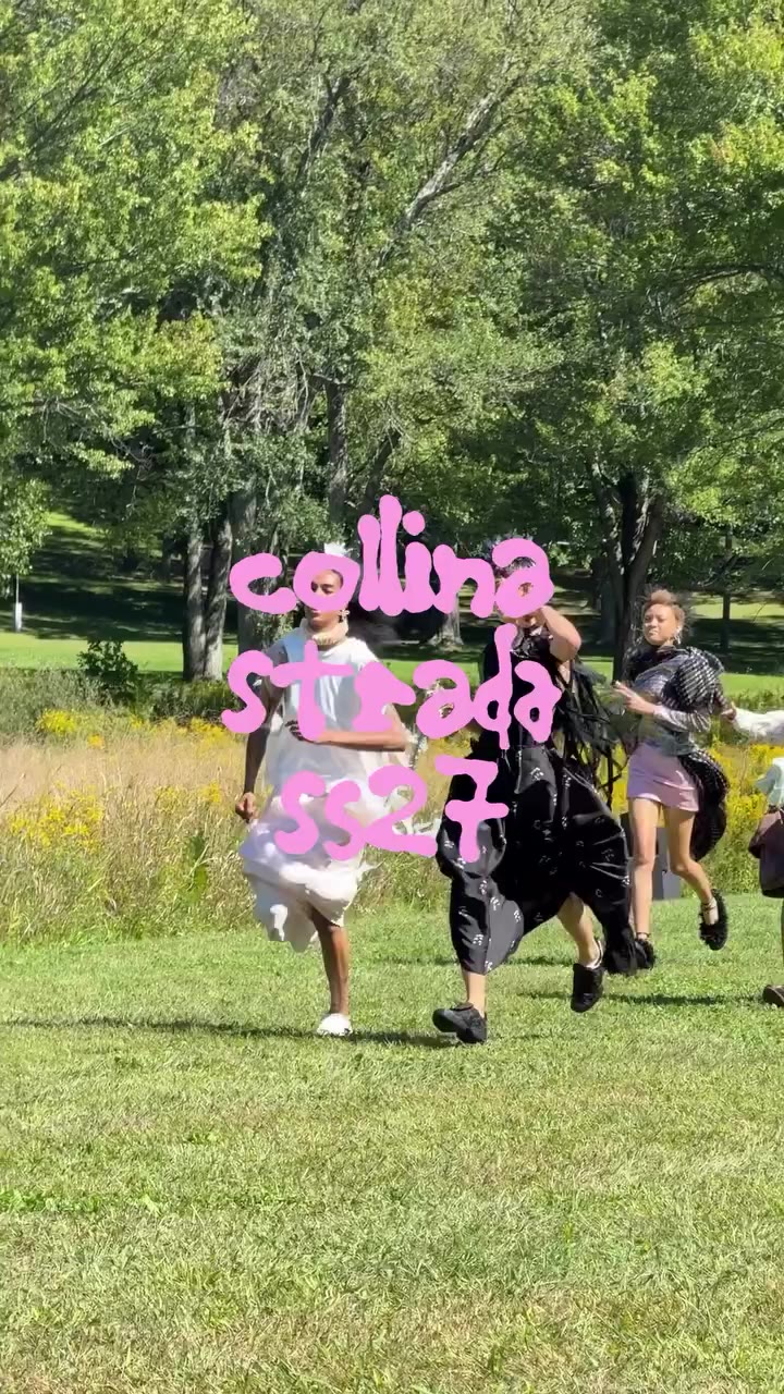 Collina Strada SS27 — when the counter culture whimsy runway turns to a dance…
