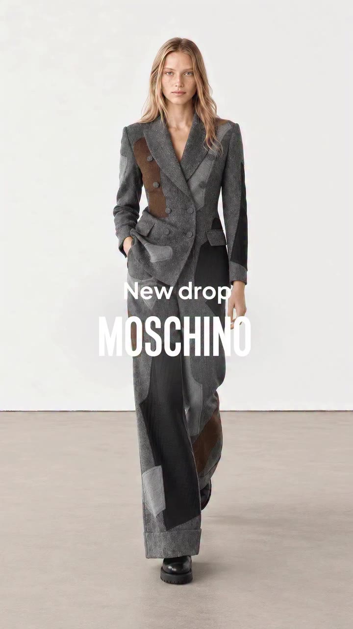 New drop live on Otrium: @moschino 🩶